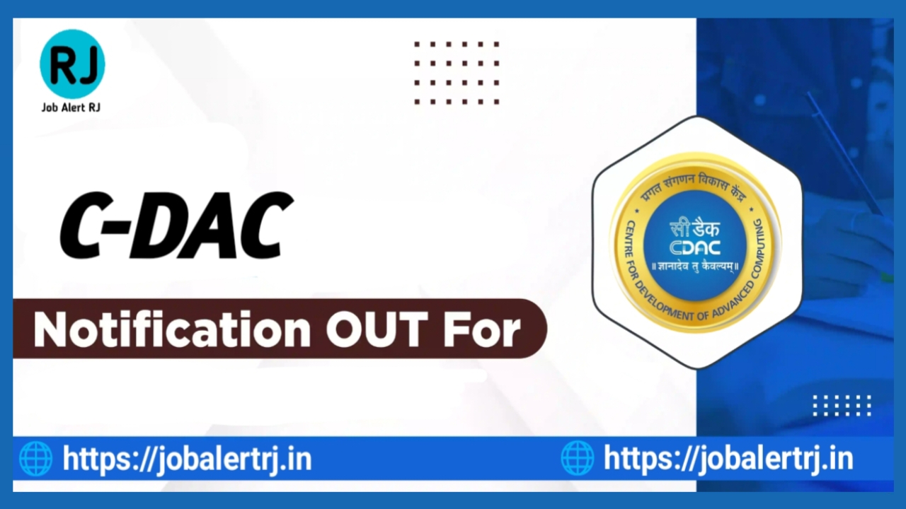 C-DAC RECRUITMENT 2023: MONTHLY SALARY UPTO RS. 131100 C-DAC RECRUITMENT 2023: MONTHLY SALARY UPTO RS. 131100