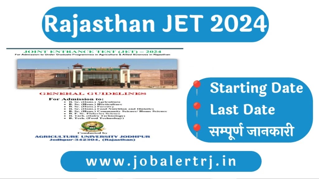Rajasthan JET 2024