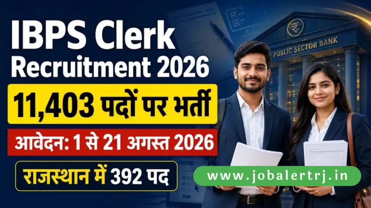 IBPS Clerk Recruitment 2026 Apply Online