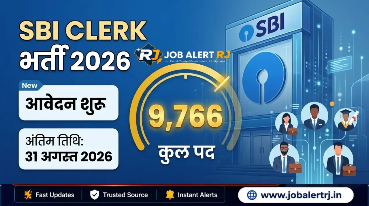 SBI Clerk Vacancy 2026