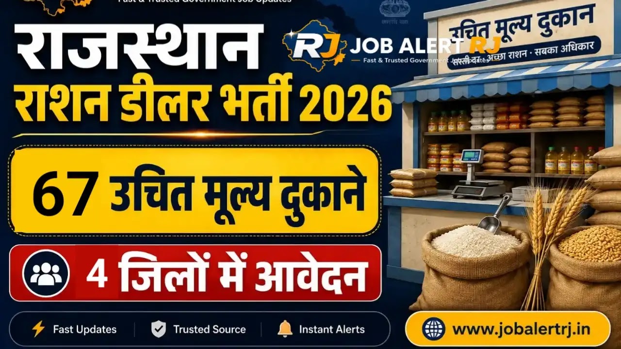 Rajasthan Ration Dealer Recruitment 2026