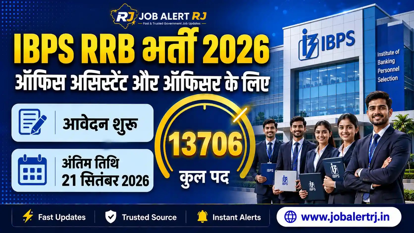 IBPS RRB Recruitment 2026 Notification for 13706 Posts