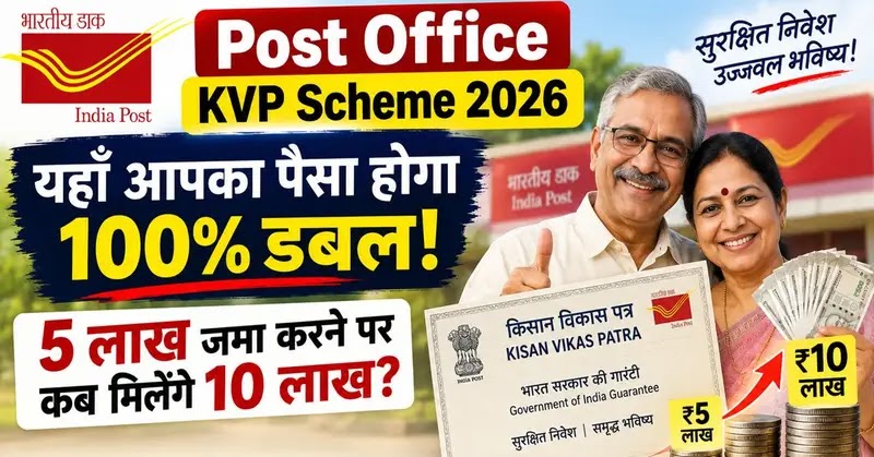 Post Office KVP Scheme 2026 Money Double